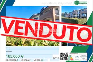 Bilocale giardino privato e box triplo