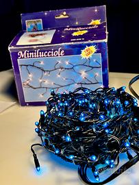 Minilucciole natalizie vintage blu Giocoplast