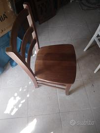 Sedie in legno  rovere