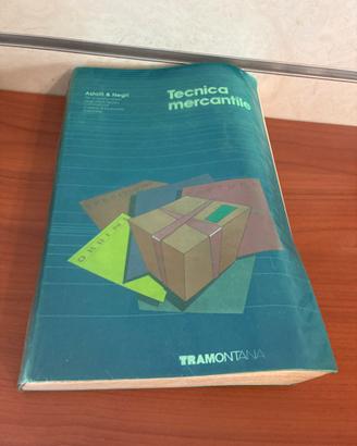 Libro tecnica mercantile anni 80 da collezione