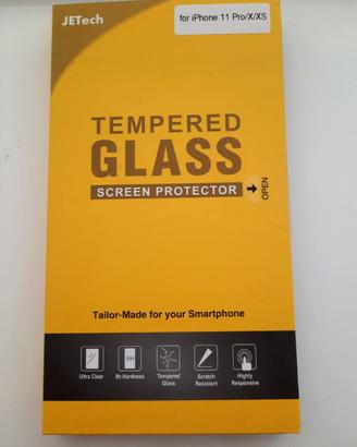 Vetro Temperato JETech per iPhone 11 Pro / X / XS