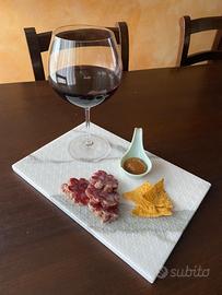 Set 3 taglieri/vassoi marmo Calacatta oro - Design