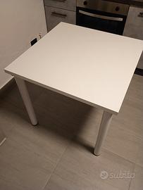 tavolo quadrato 80cm x4 lati altezza cm 75 non all