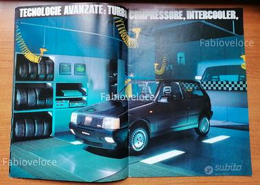 Materiale originale Fiat Uno Turbo