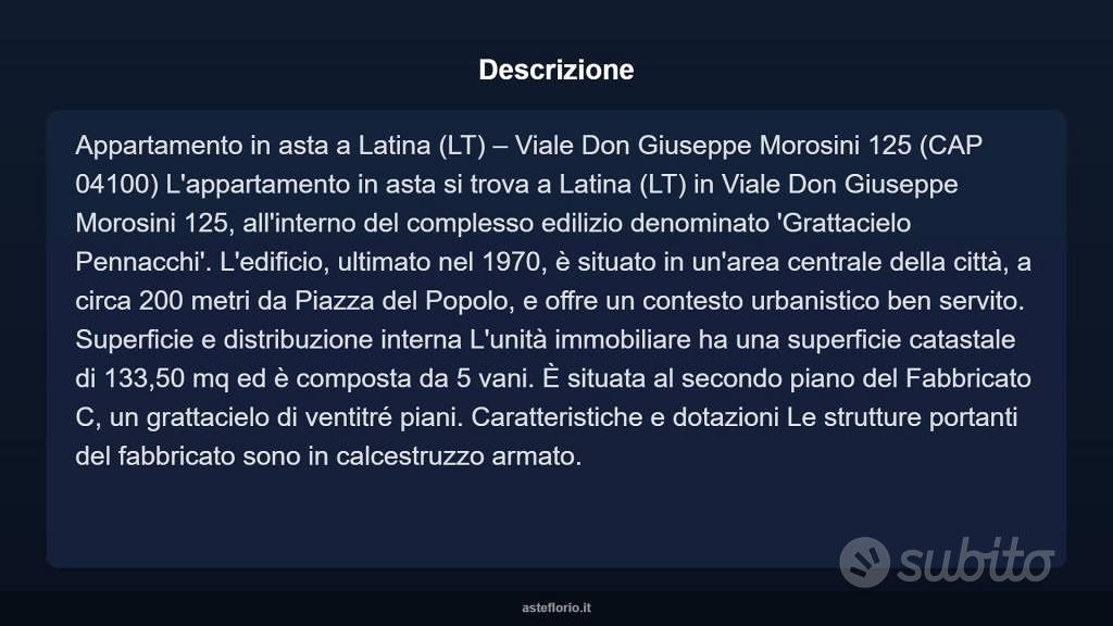 Appartamento – Latina, Villaggio Trieste - Vista 4