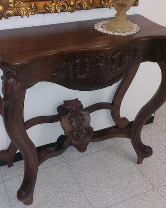 Consolle in noce