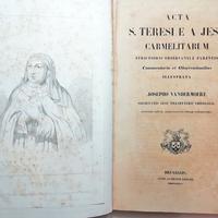 ACTA S. TERESIAE A JESU CARMELITARUM...
