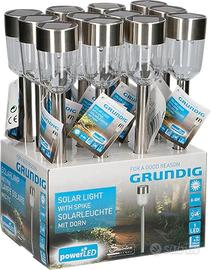 Hepoluz 4916017 Paletti solari da giardino 4.5x36c