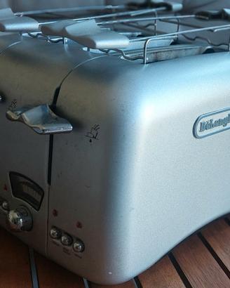 Tostapane De'Longhi Retrò Pop-up 4 Slot