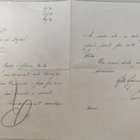 Lettera a Umberto II di Savoia esilio 1946