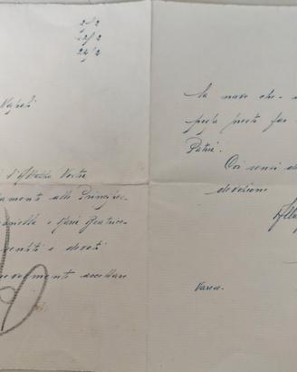 Lettera a Umberto II di Savoia esilio 1946