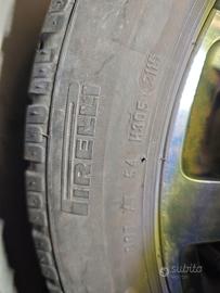 4 cerchi in lega Peugeot 16" + gomme Pirelli 195/5