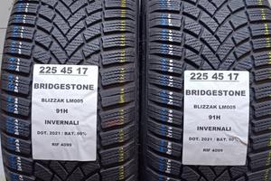 2 GOMME 225 45 17 BRIDGESTONE INV RIF4099