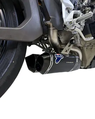 TERMINALI TERMIGNONI TITANIO BLACK + UPMAP DUCATI 