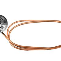 pulsante catis da incasso in ottone cromato