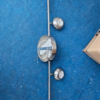 Moderno lampadario a LED con faretti orientabili