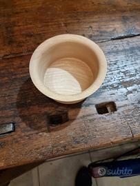 vaso di legno 