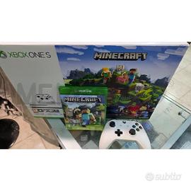 XBOX ONE S 500GB+CONTROLLER+GIOCO MINECRAFT