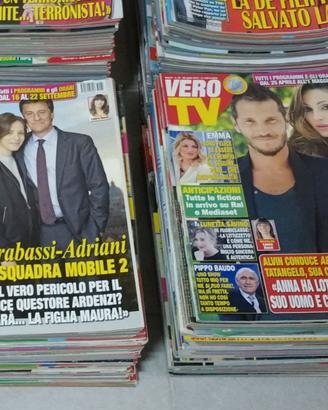 VERO TV fascicoli rivista (varie annate recenti)