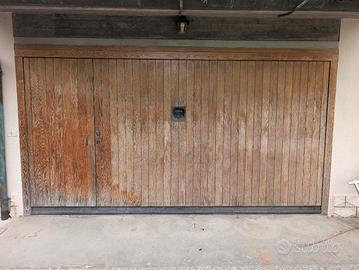 Basculante garage in legno 4,00 x 2,25 m 