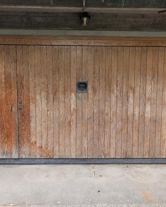 Basculante garage in legno 4,00 x 2,25 m 