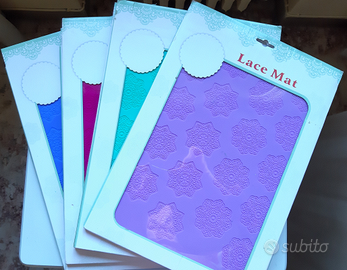 Stampi in gomma Merletti per Cake Design
