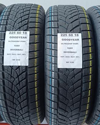 4 GOMME 225 60 18 GOODYEAR INV RIF3150