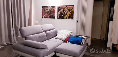 Divano + Pouf Poltrone e Sofà modello Gimigliano –