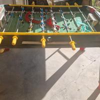 Calciobalilla  biliardino di tavolo con ping pong