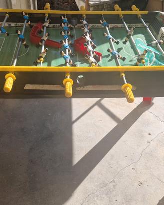 Calciobalilla  biliardino di tavolo con ping pong