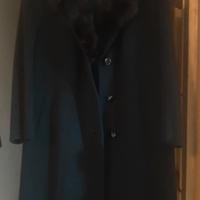 Cappotto lungo di vigogna vigugna vintage TG. L