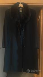 Cappotto lungo di vigogna vigugna vintage TG. L