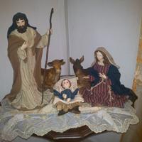 Natività + re magi lavorati a mano