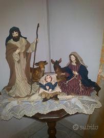 Natività + re magi lavorati a mano