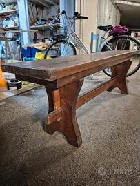 panca in legno massello