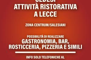 ATTIVITA' RISTORATIVA a Lecce