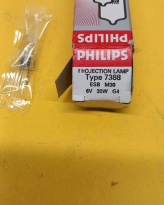 Philips Projection lamp Type 7388 ESB M30 6V 20W a