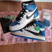 Air Jordan 1 High X Travis Scort SB Blue