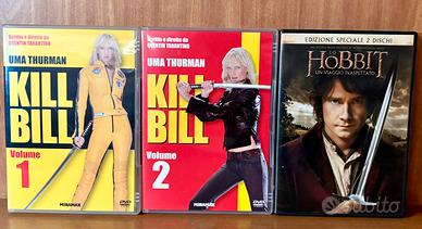 Kill Bill + Lo Hobbit DVD