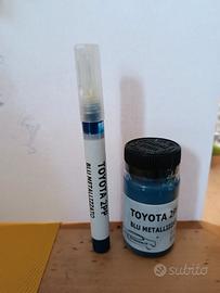 colore e pennarello per Toyota blu metalizzato