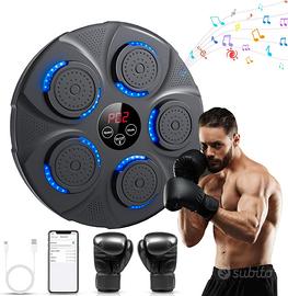 Macchina da Boxe con Bluetooth Musica e Luci
