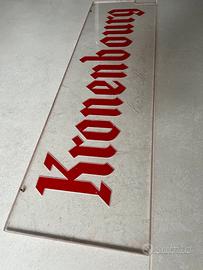 Insegna plexiglass Kronebourg