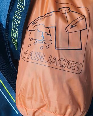 giacca da moto nuova con giubbino anti pioggia,tag