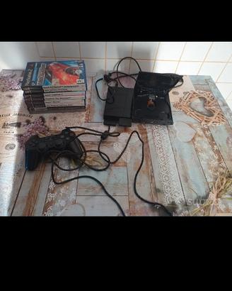 ps2 usata con giochi 