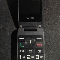 Wiko F300 Flip Phone Tasti Grandi SOS + Dock Stati