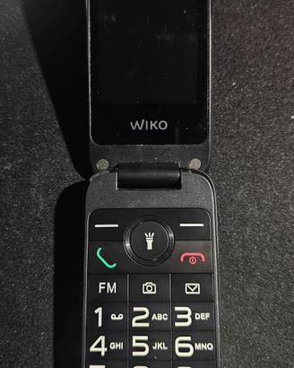 Wiko F300 Flip Phone Tasti Grandi SOS + Dock Stati