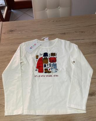 Maglia in cotone Bambina Ativokids