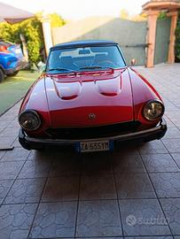 Fiat 124 spider sport america  Targa ORO 