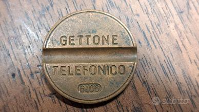 GETTONE TELEFONICO 6406 SENZA LOGO