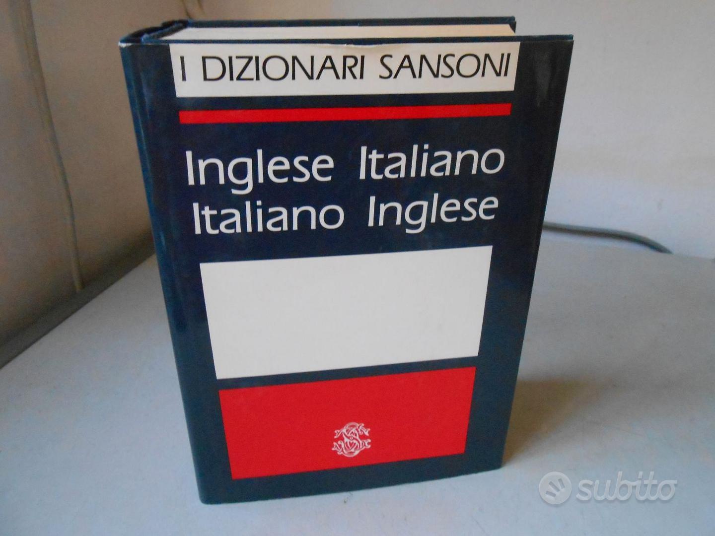 Dizionario Inglese-Italiano, Italiano-Inglese - Libro Usato - Sansoni 